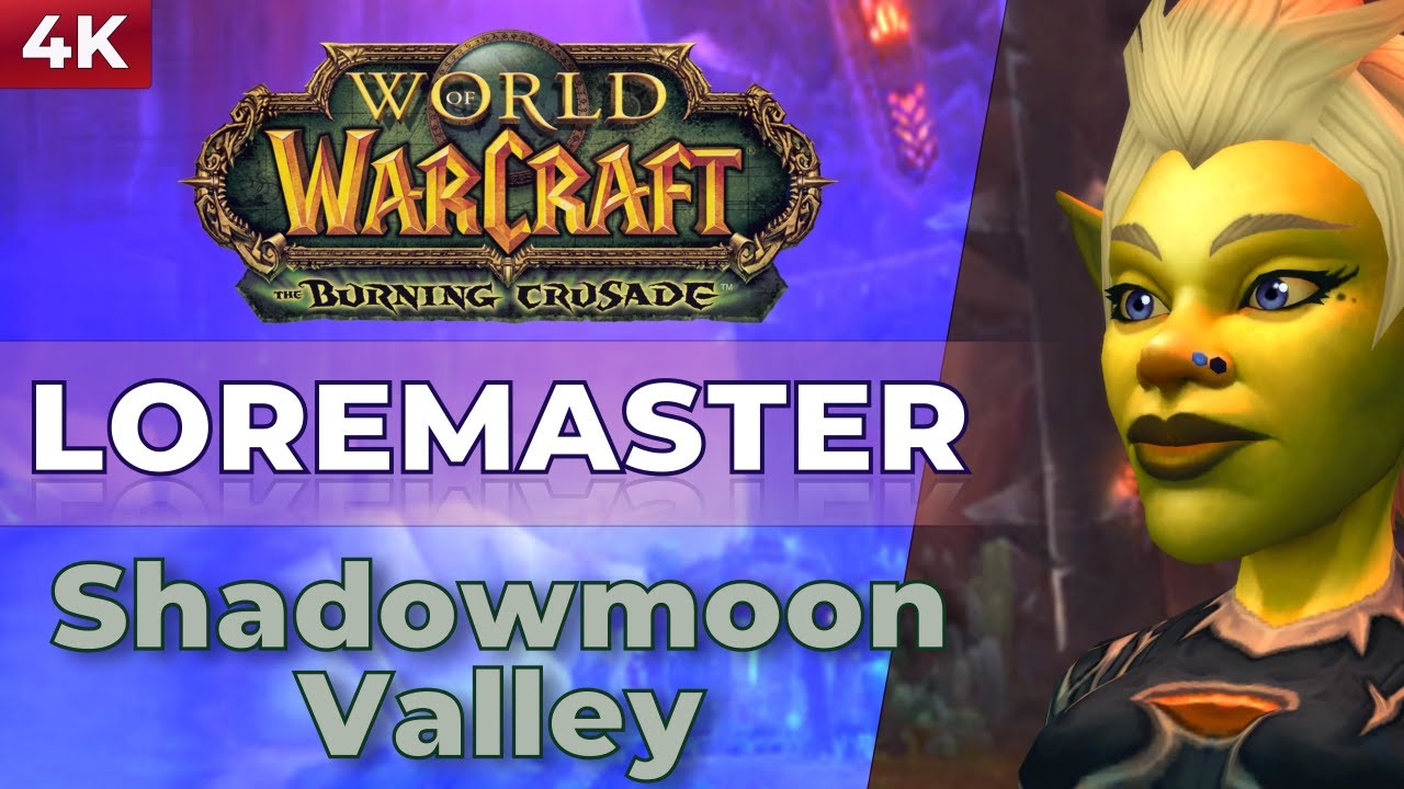 Akama's Promise - WoW Quest 11052 playthrough in 4K 60fps