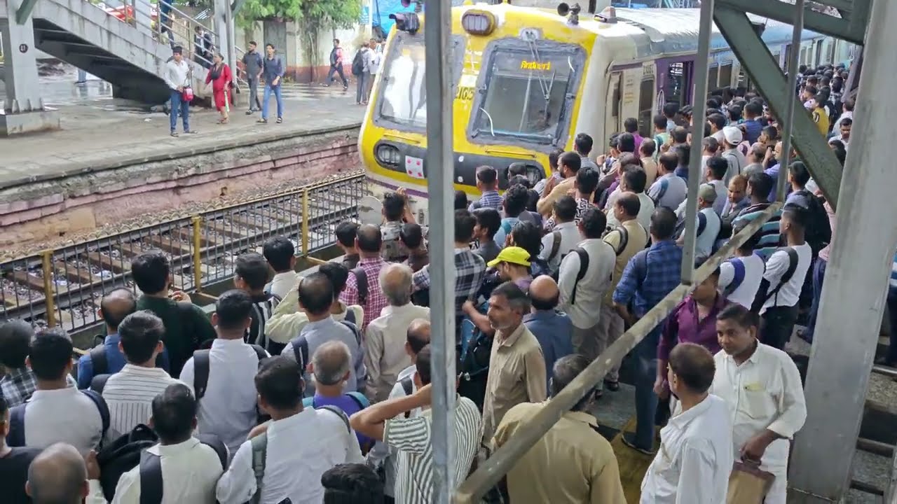 Mumbai local train Virar To Dadar local train