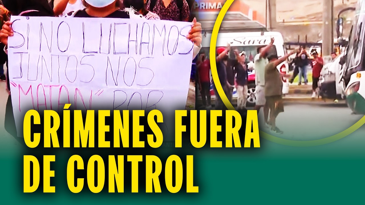 Chofer asesinado, cobradora baleada y atentados en Trujillo: Crímenes fuera de control