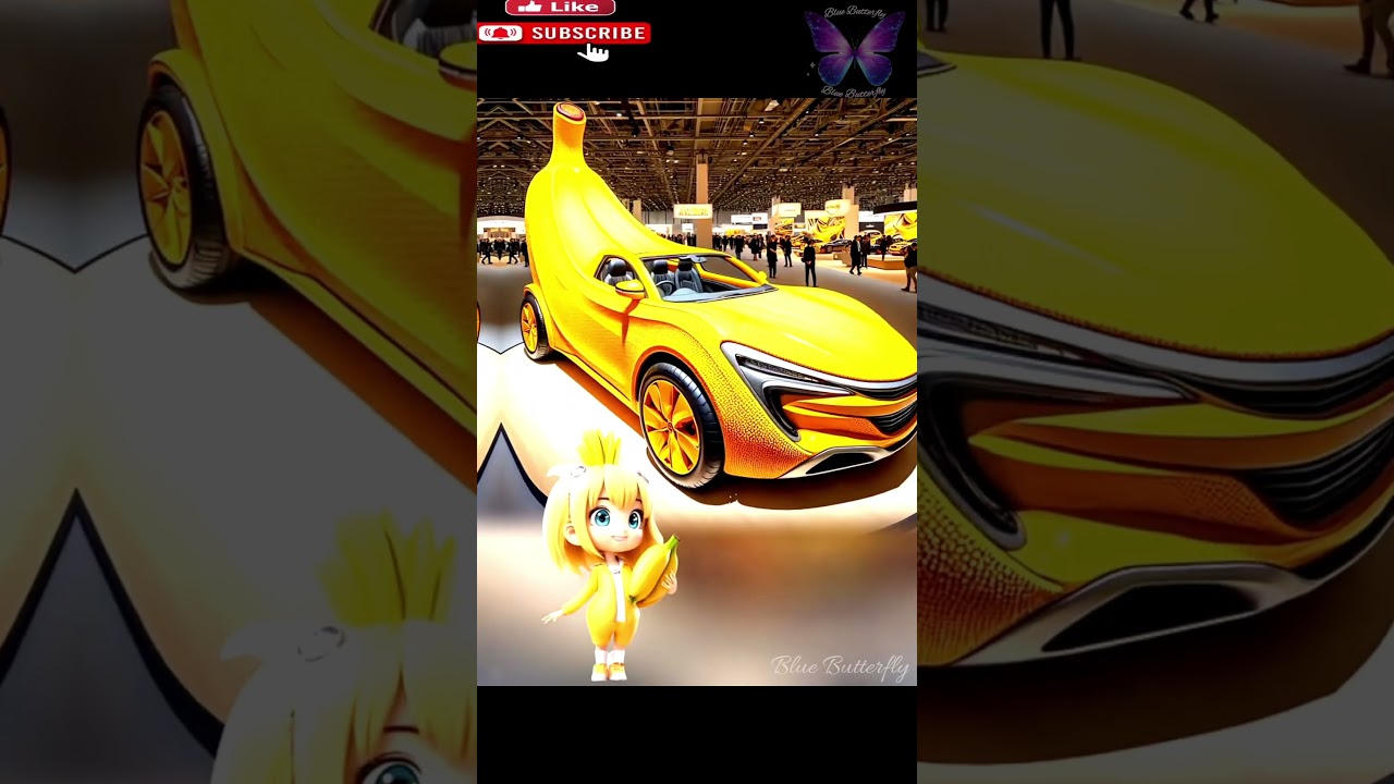 Amazing fruit car design by AI 