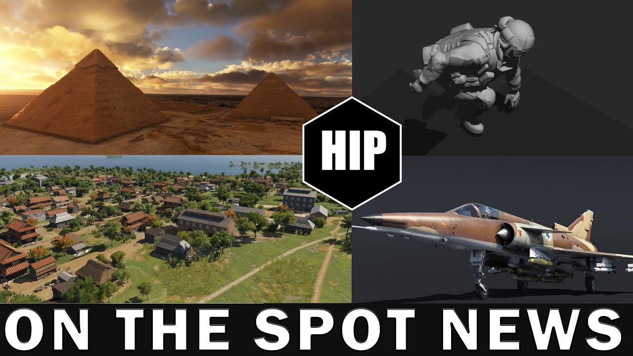 DCS Sinai MAP l Kfir module l Mariana's Islands WWII l New Control System l ON THE SPOT NEWS