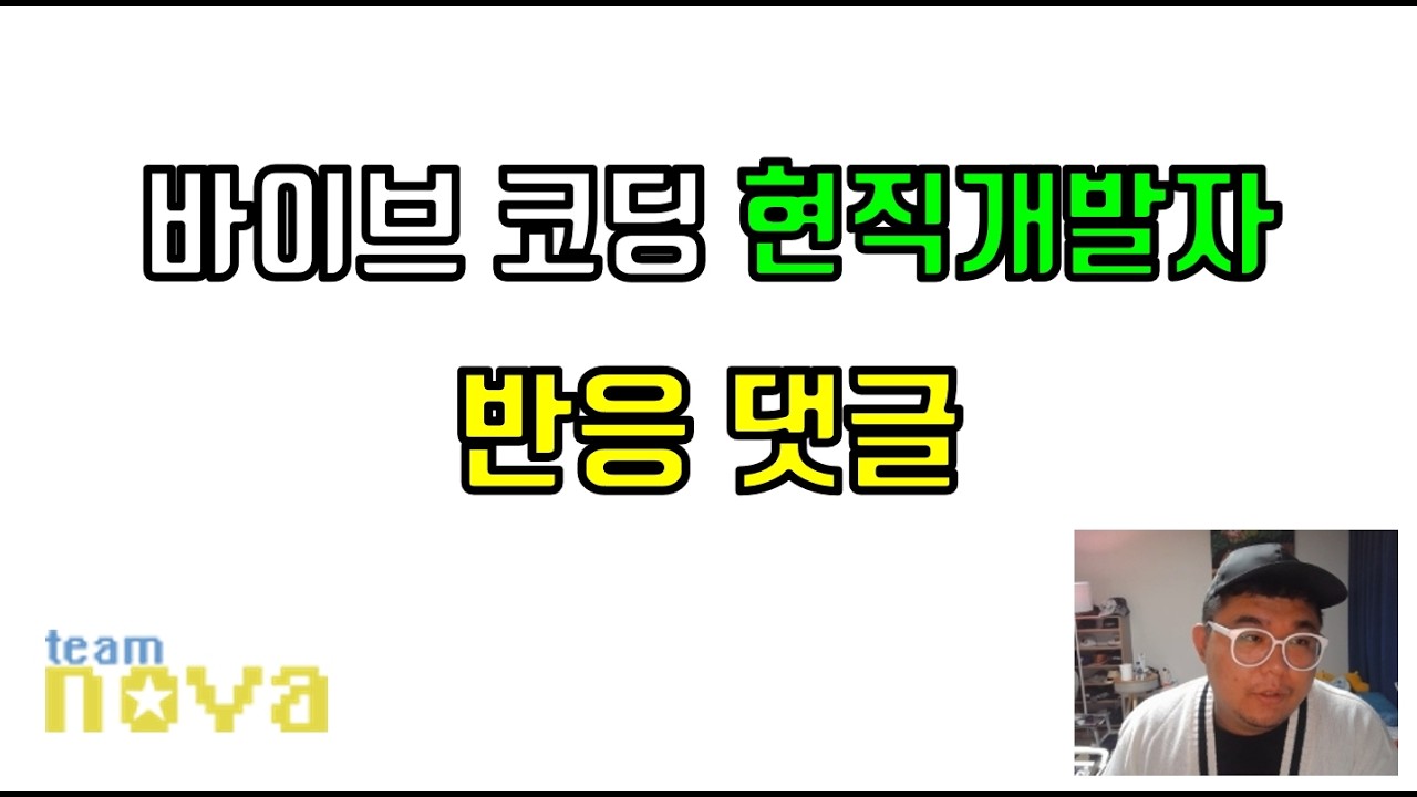 비개발자 바이브코딩에 대한 현직 개발자분들 반응