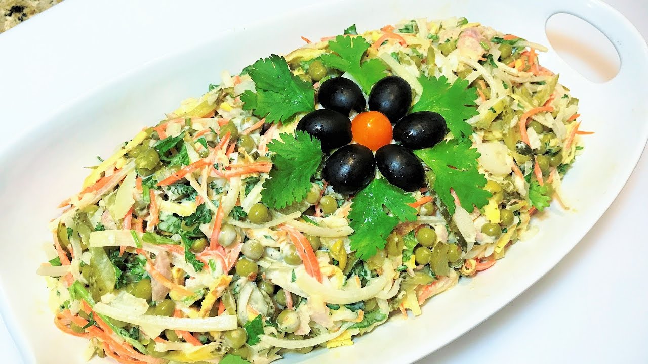 Прадничный  Салат ВЕЧЕРИНКА. Новый Неповторимый  Вкус.  Salad Party.