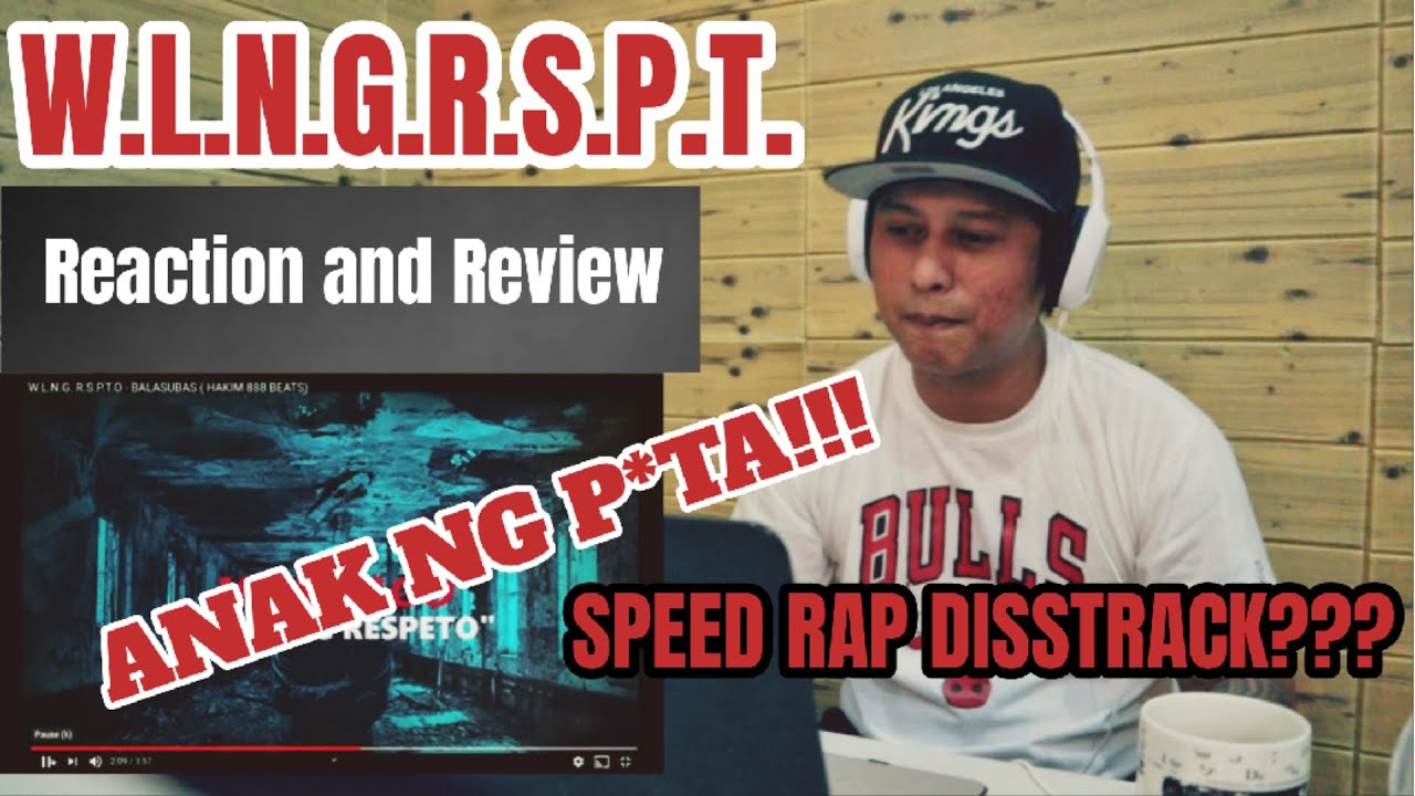 W.L.N.G. R.S.P.T. | BALASUBAS (REVIEW & REACTION VID) BY TARGET | (SPEED RAP DISS)