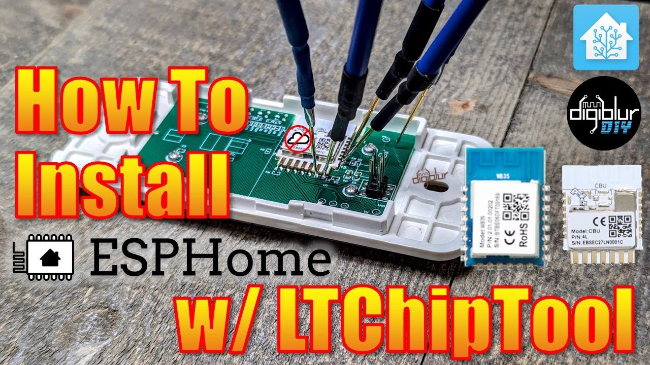 Как установить ESPHome на Tuya Beken BK7231 с помощью ltchiptool