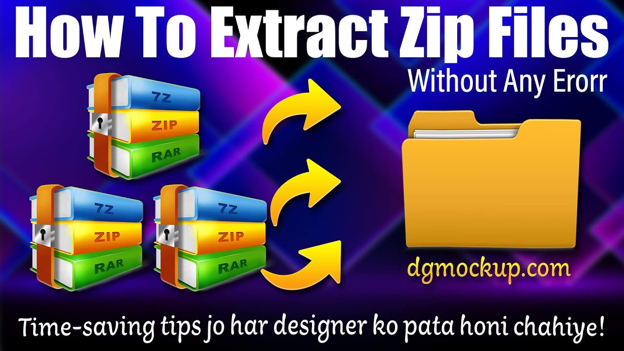 How to Extract Multi-Part WinRAR Files Easily | RAR file showing corrupted &ndash; how to fix? | dgpik