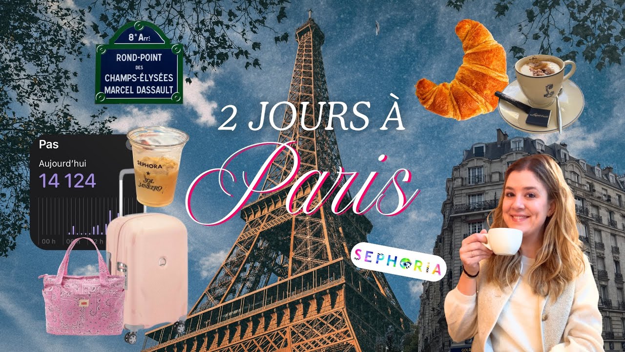 2 JOURS À PARIS 🚅 🇫🇷 🥐