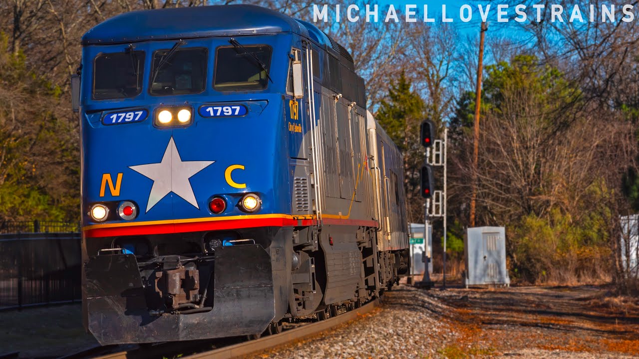 Amtrak Piedmont Trains in North Carolina!