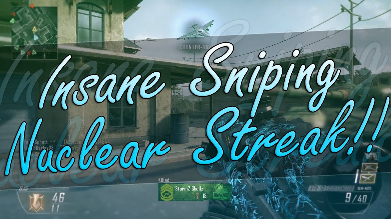 INSANE Sniping Nuclear Streak!!