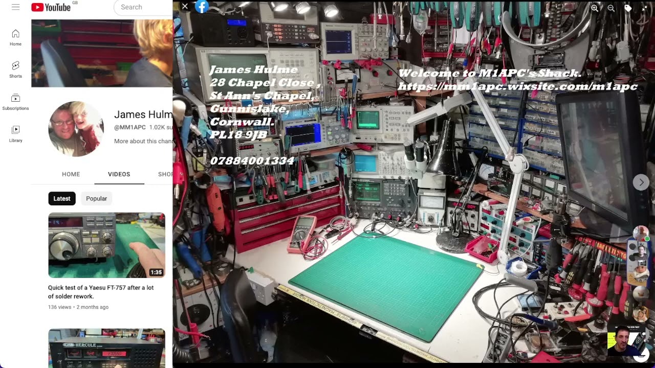 JAMES  (SHACK) HAM RADIO REPAIRS UK
