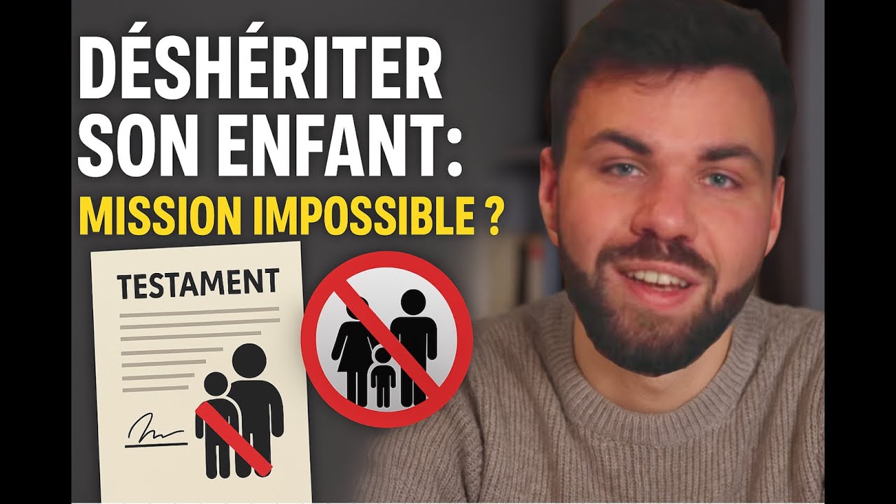 DÉSHÉRITER UN ENFANT