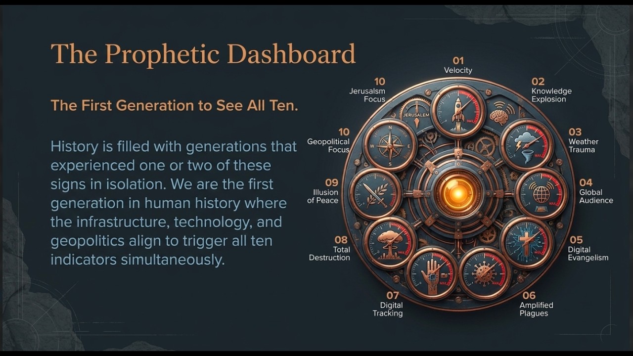 TODAY'S TECHNOLOGY & REVELATION'S COUNTDOWN TO THE FINAL GENERATION PROPHECIES