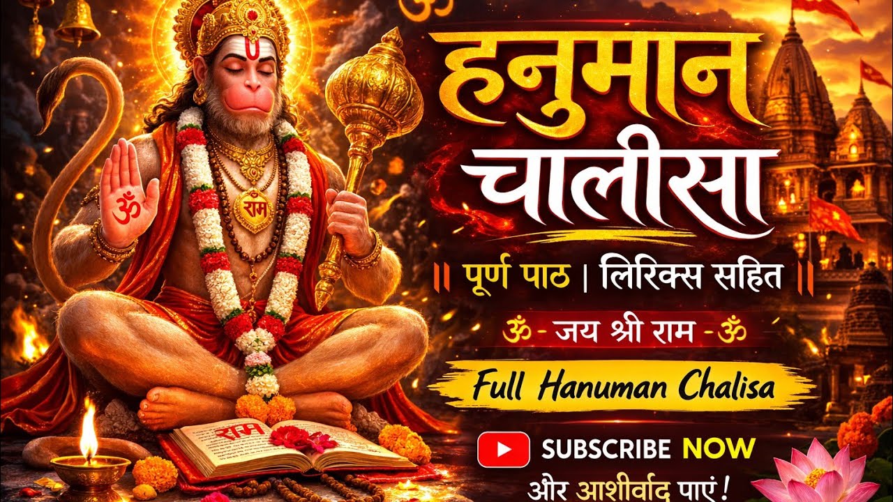 श्री हनुमान चालीसा हनुमान जी की