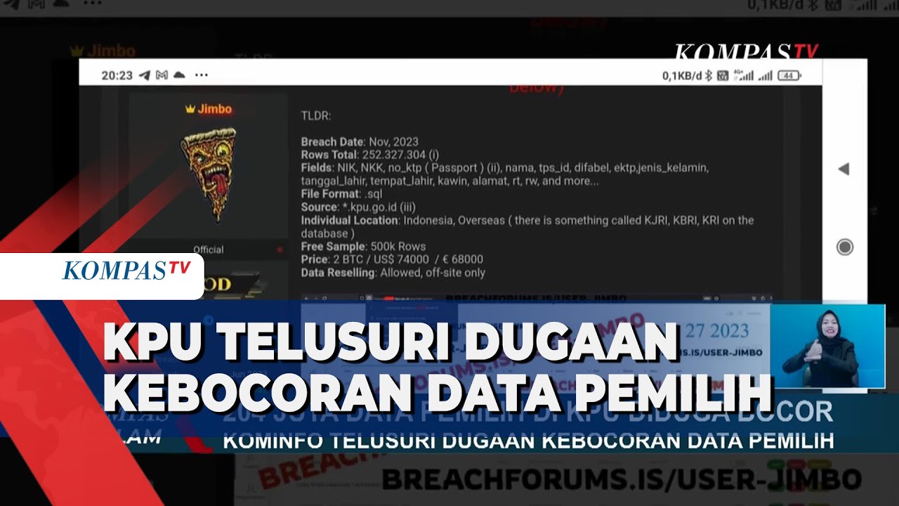 204 Juta Data Pemilih di KPU Diduga Bocor