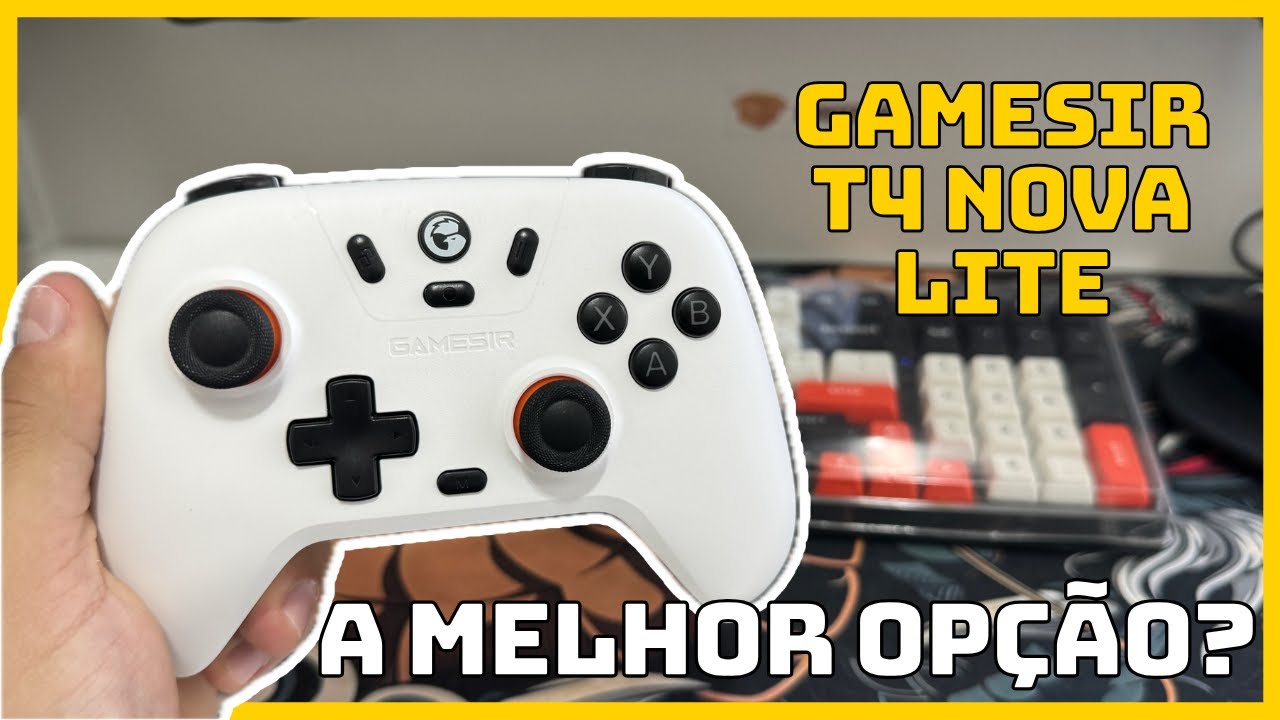 O MELHOR CONTROLE CUSTO-BENEFÍCIO | Gamesir T4 Nova Lite
