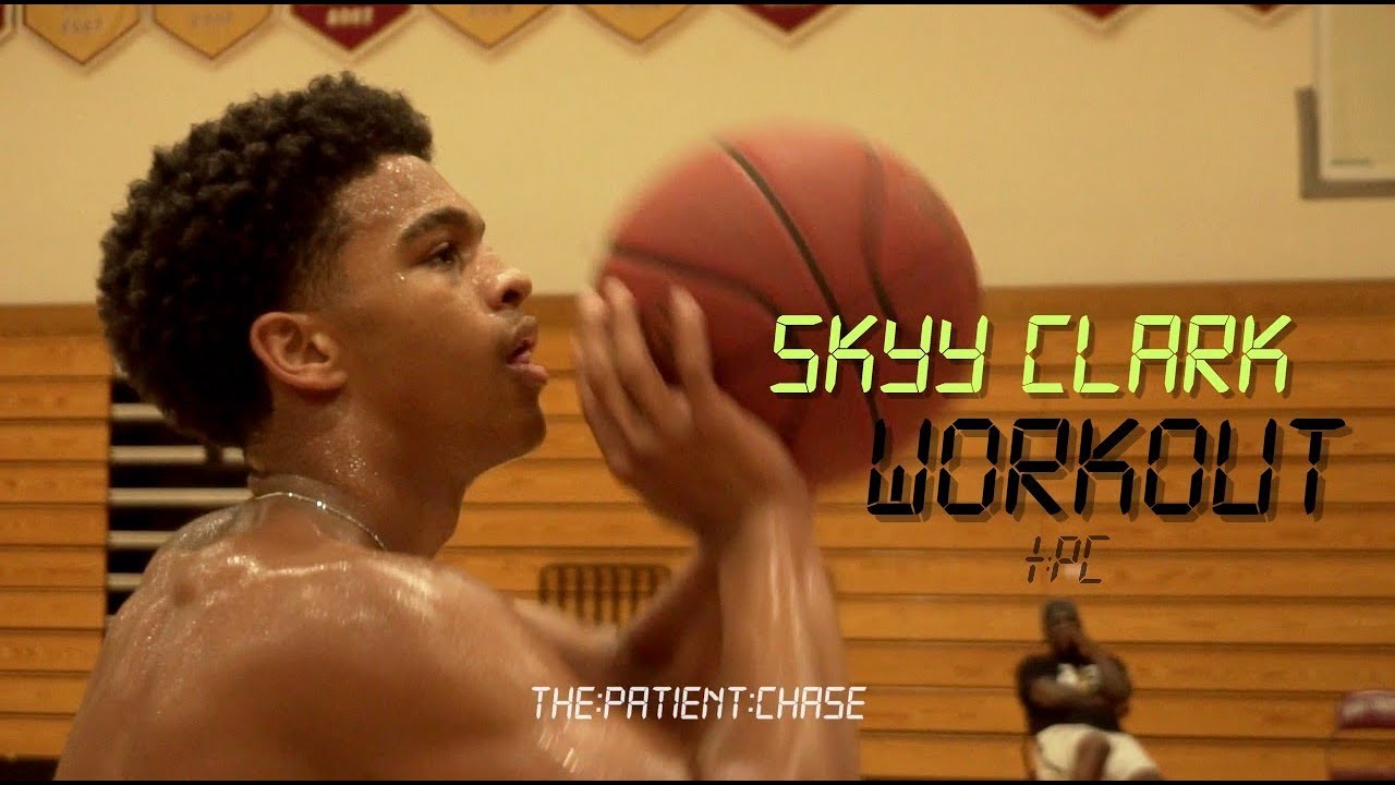 Skyy Clark Basketball Workout