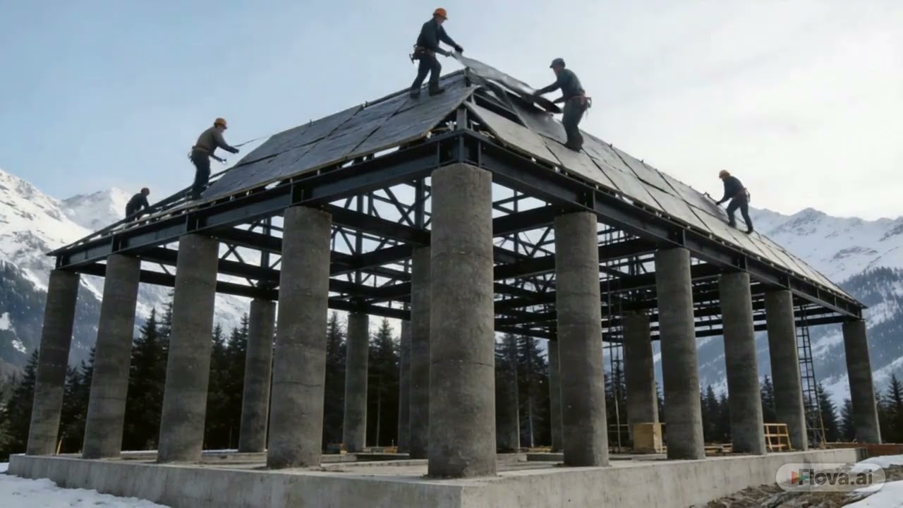 Building the Impossible A Minimalist Sanctuary at 2,000m