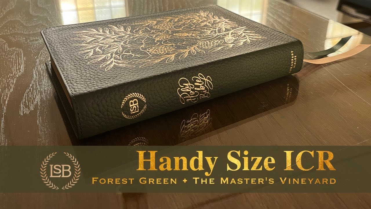 Review: LSB Handy Size Inside Column Reference Red Letter | Forest Green - The Master's Vineyard