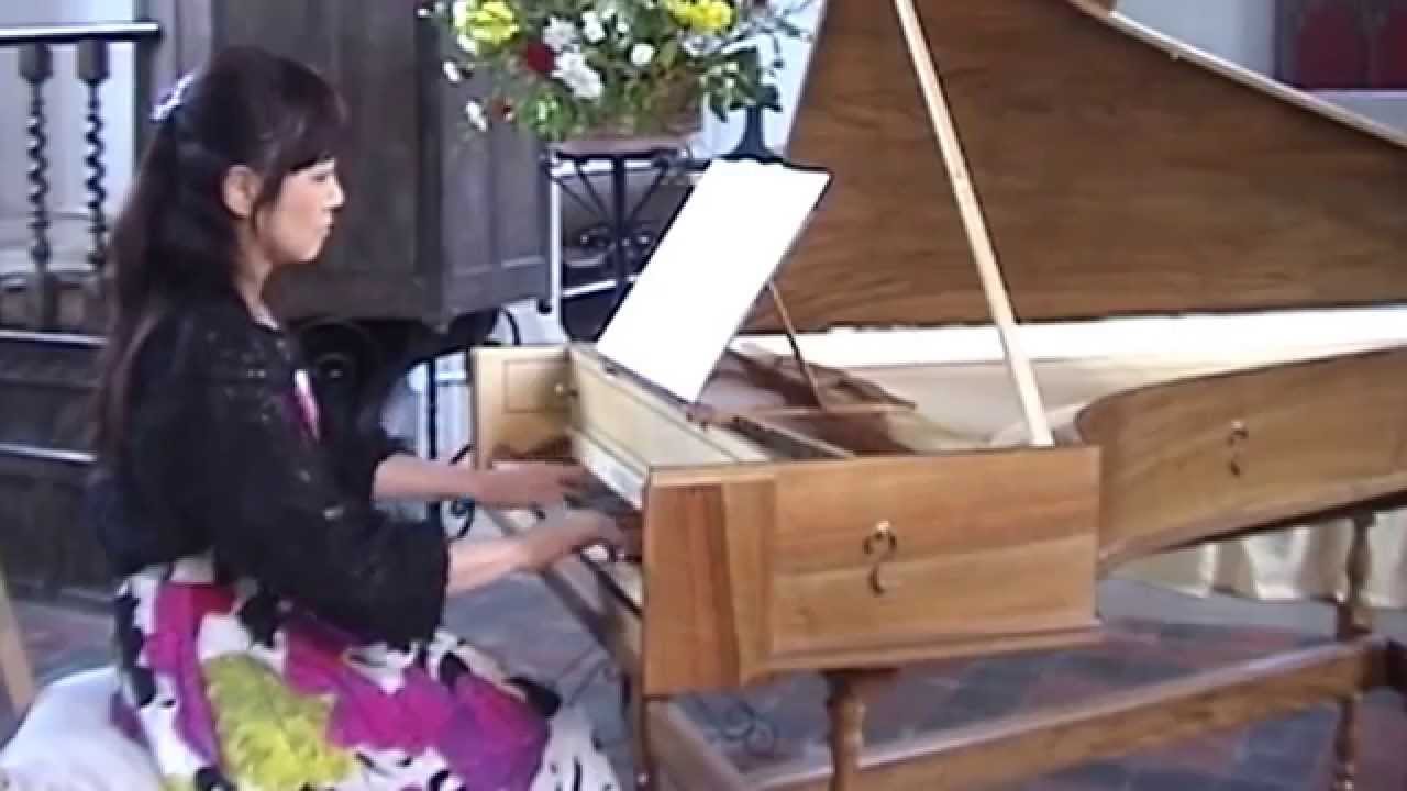 Georg Friedrich Händel Keybord Suite No. 7 g Minor HWV 432 Keiko Omura 大村圭子　Harpsichord Cembalo