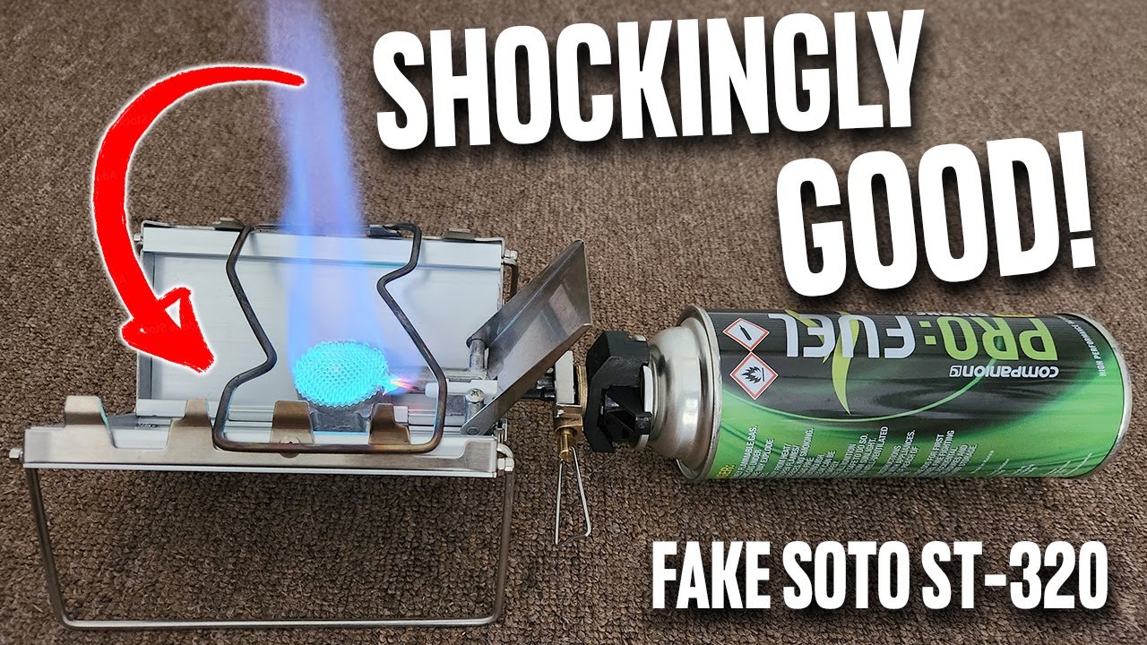 Fake but Fantastic!! SOTO ST-320 Clone Cassette Stove