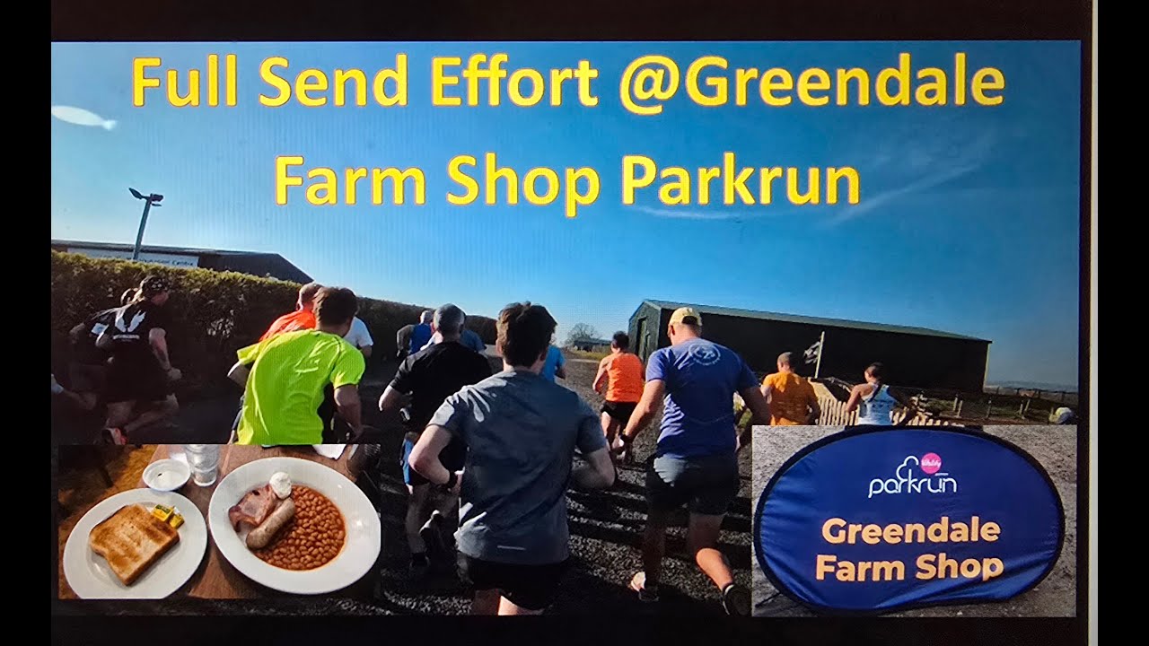 FULL SEND effort at Greendale farm shop parkrun. Can  I get a podium after coming back from injury?