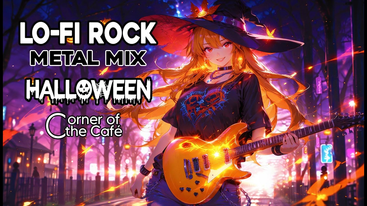 Haunted Riffs 👻🎸 | Lo-Fi Rock Metal Halloween Mix #58🎃