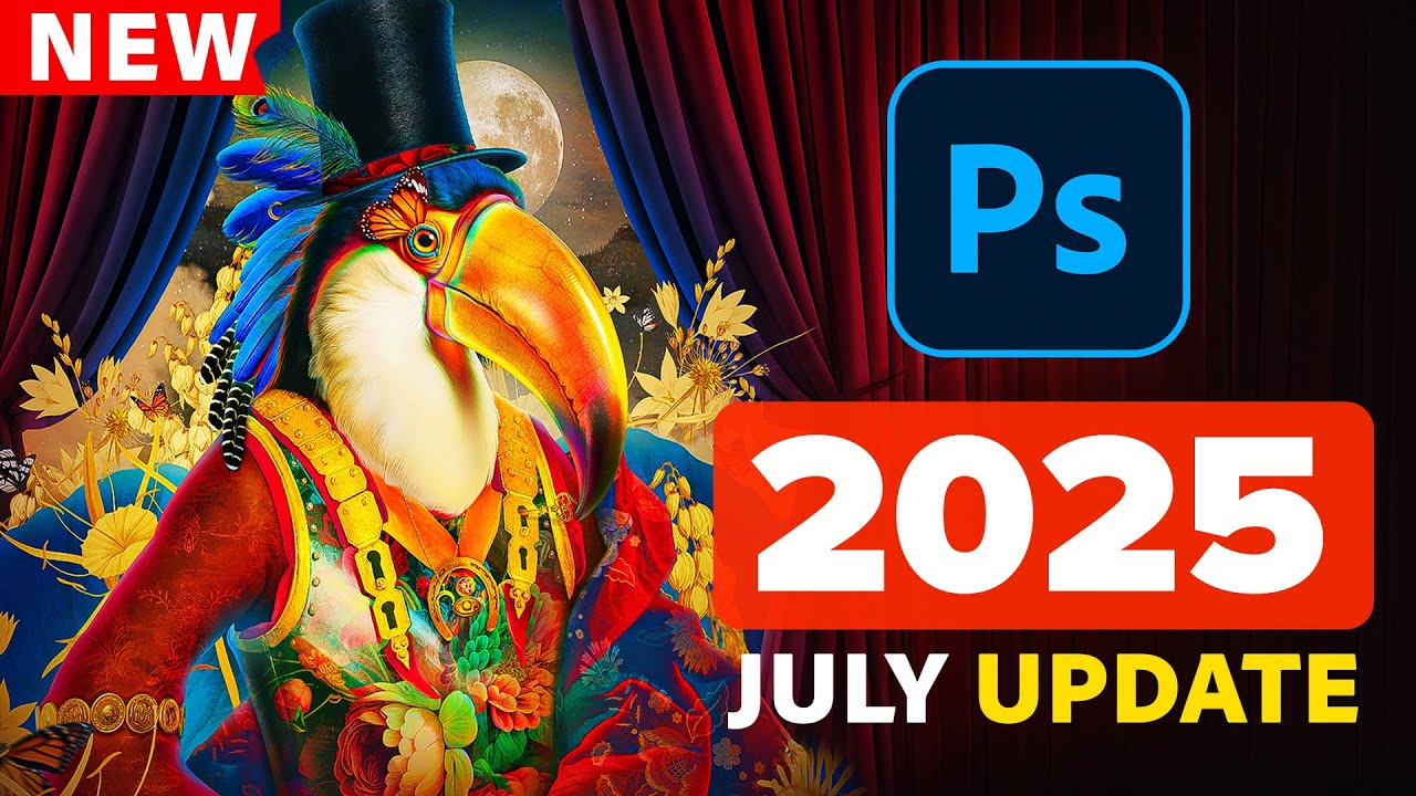 Top 5 Photoshop 2025 NEW Features [July Release]