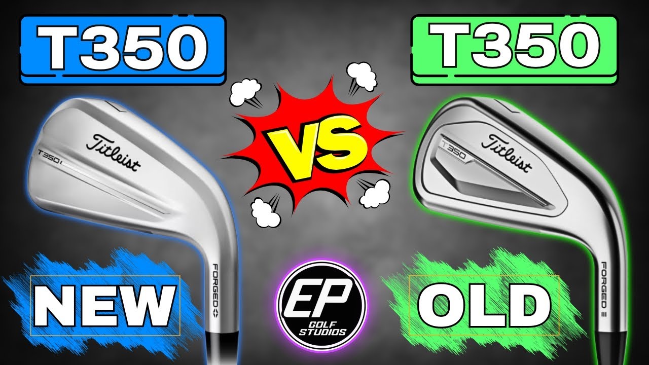 Titleist T350 НОВЫЙ против СТАРОГО! (Тест скорости замаха на МЕДЛЕННОЙ и СРЕДНЕЙ скоростях) Лучше...