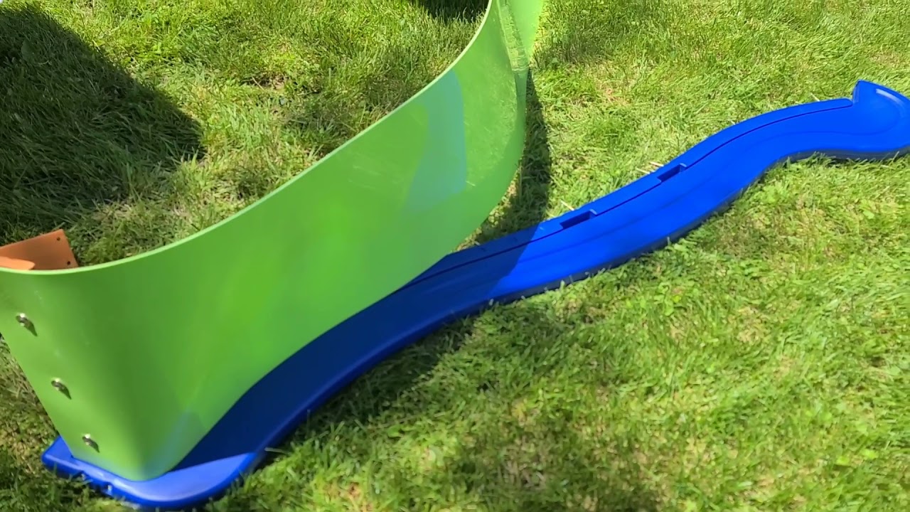 how to tutorial backyard discovery beach front slide assembly quick and easy straight to the point 😀