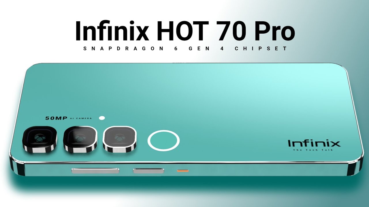 Infinix Hot 70 Pro - 5G Speed | 6500mAh Battery | Snapdragon 6 Gen4 | 50MP Camera | Infinix Hot 70