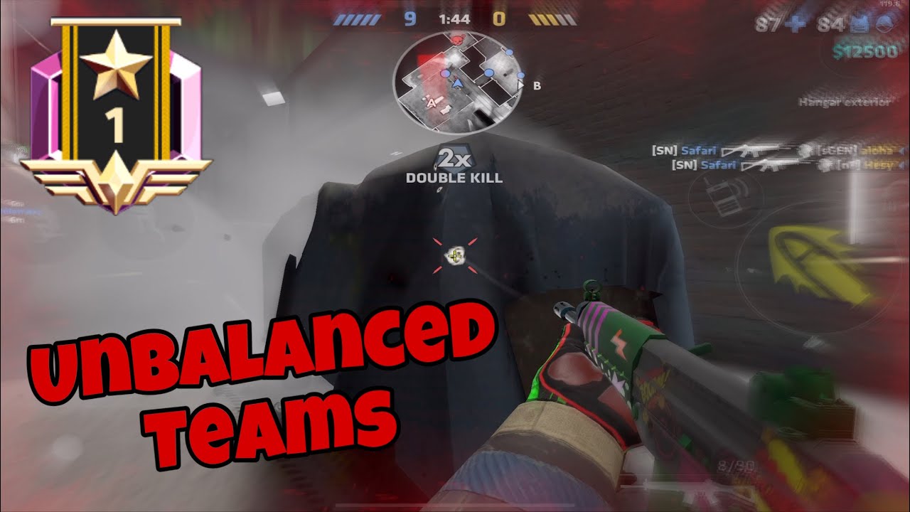 WHEN the TEAMS are UNBALANCED in CRITICAL OPS COM