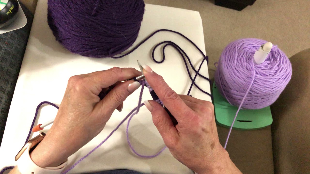 Tutorial Knitting Granny Slippers part 2