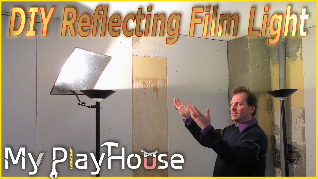 Making cheap ass, Reflective Film Lighting - Ultra low budget - 321