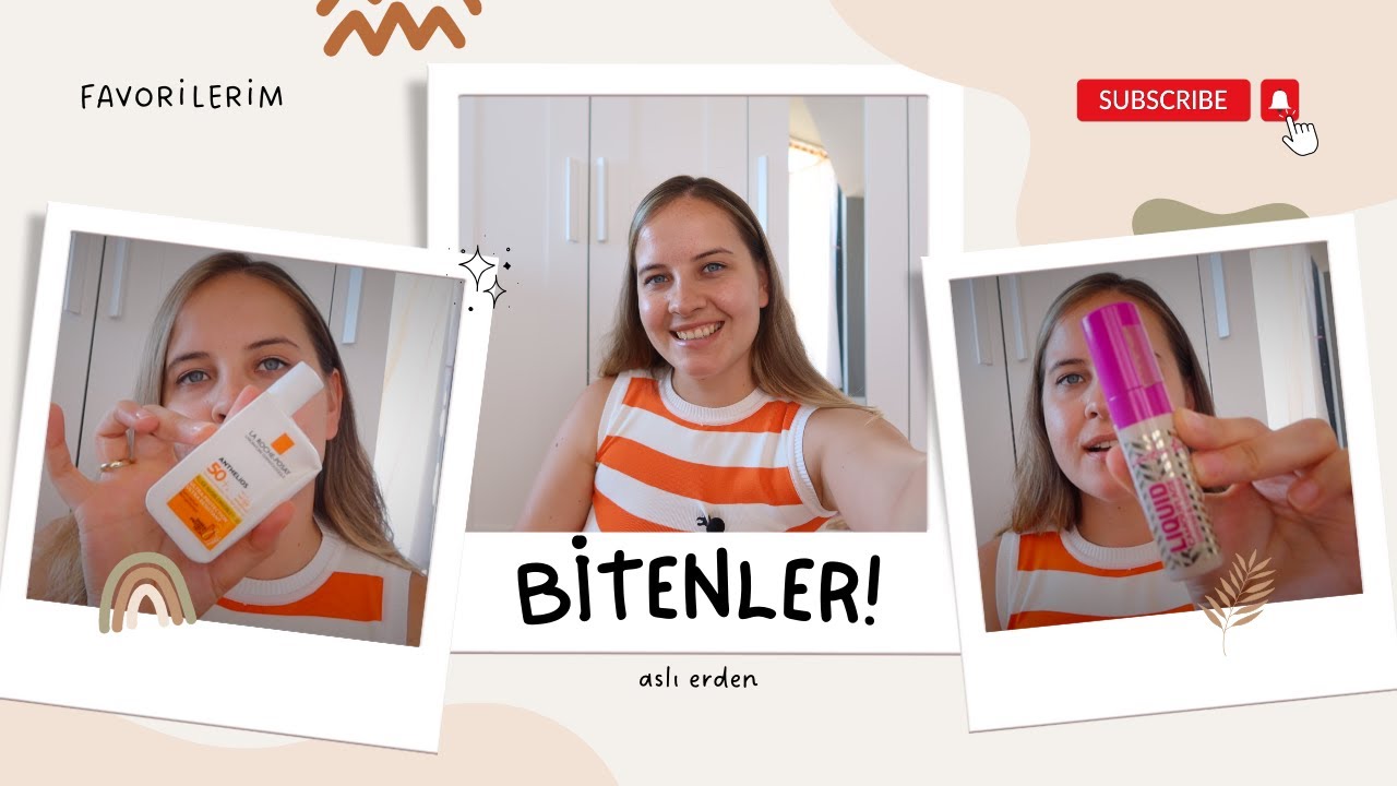 BİTENLER |FAVORİ ÜRÜNLERİMİ GÖSTERİYORUM 🌿