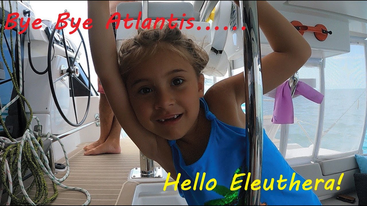 We sail our Leopard 50 from the Atlantis (Paradise Island) to Eleuthera