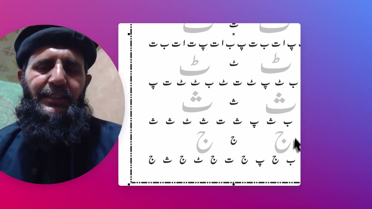 اردو سیکھنے کیلئے مکمل کورس۔ Complete course for Urdu reading from alphabet to reading newspaper