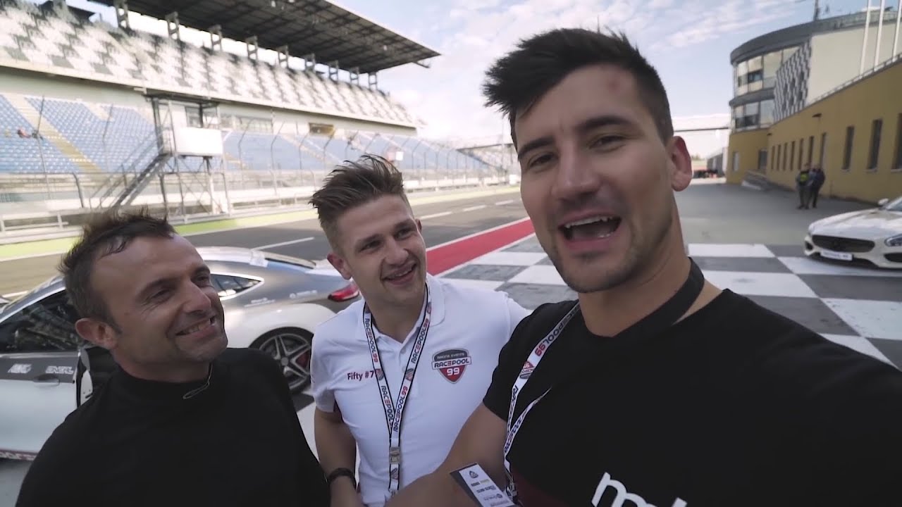 Starbesuch auf dem Lausitzring - YouTuber Meddes & Fifty73 im Lambo | Impressionen | racepool99 de