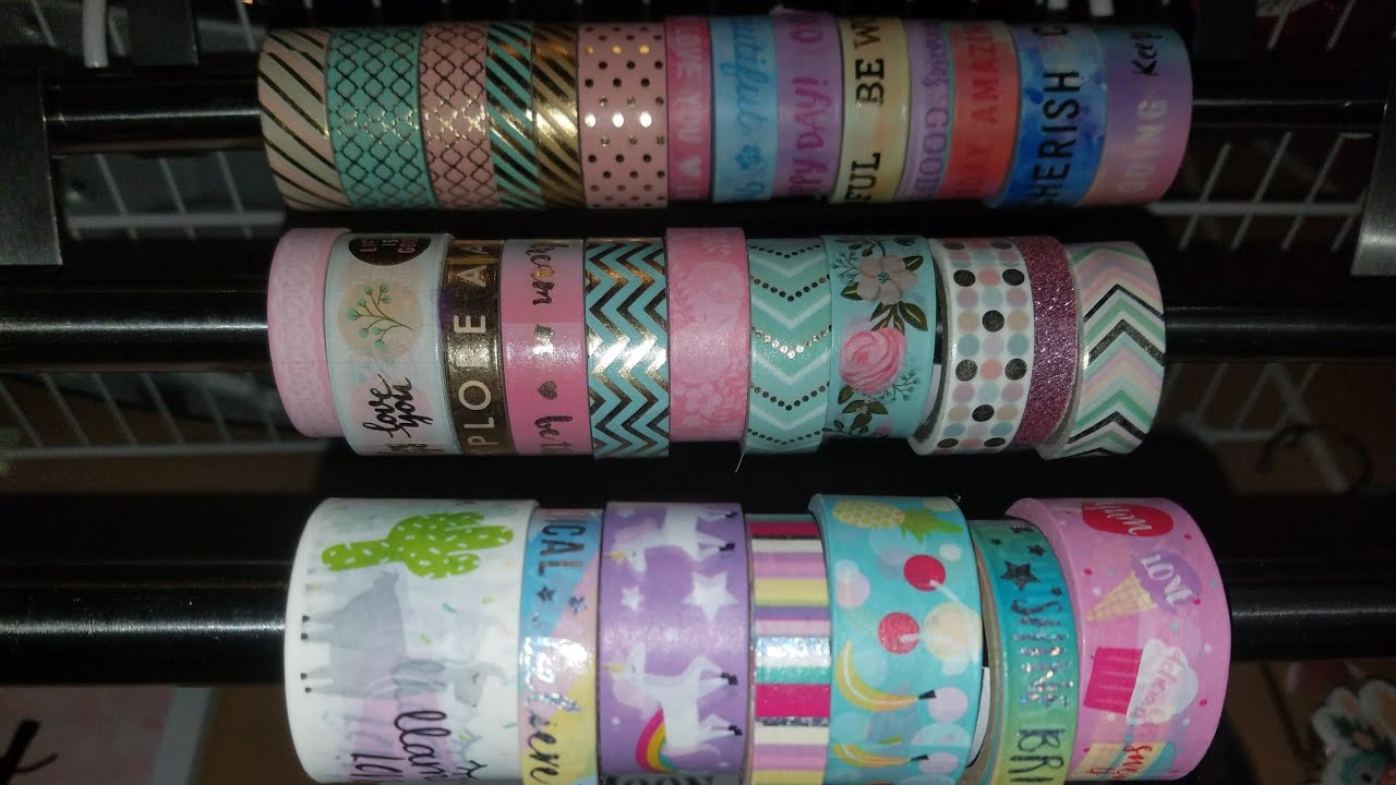 Dollar Tree Washi Tape Organizer DIY - $3