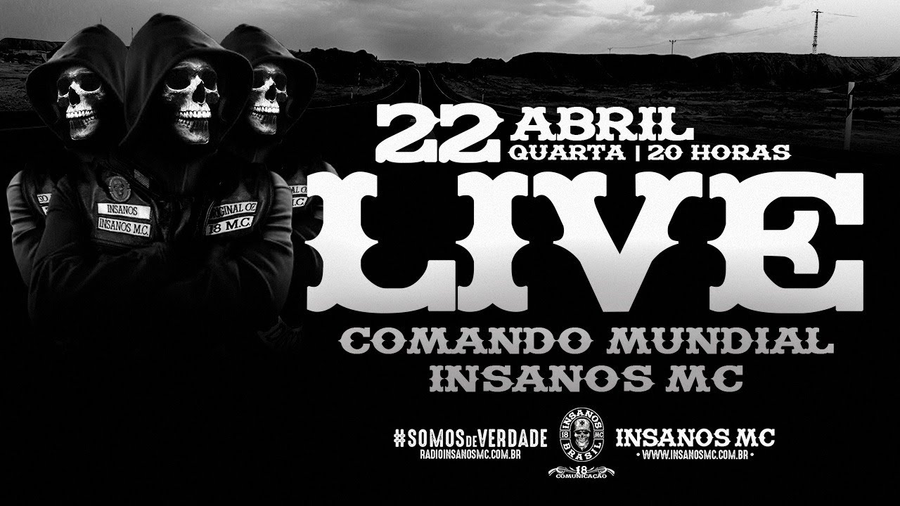💀 Live INSANA 💀 - Com o Comando Mundial
