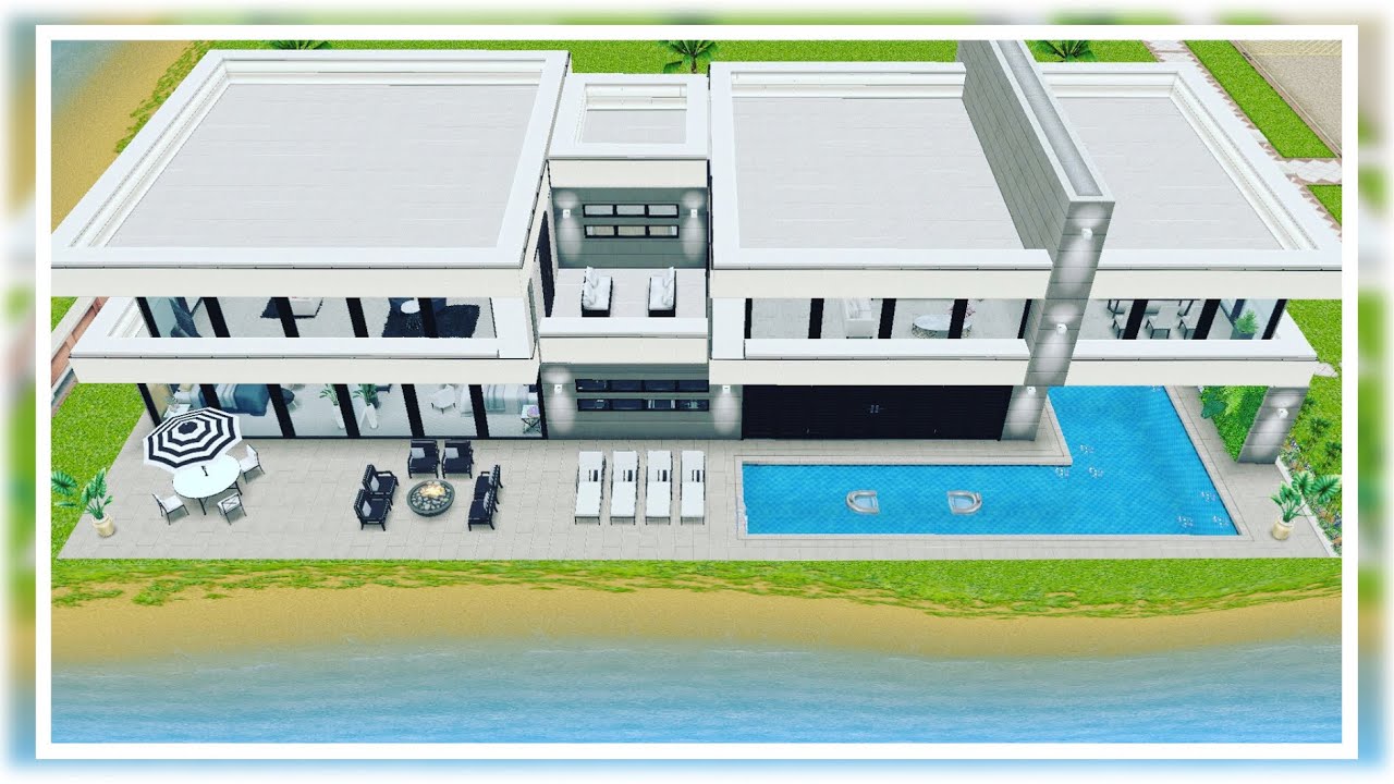 Sims Freeplay House Tour / Beach View Mansion / + Live Build