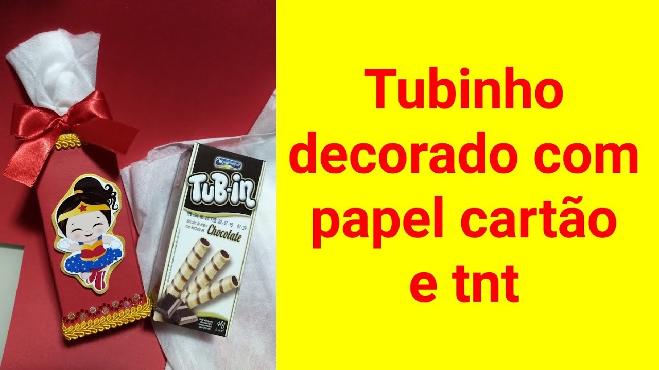 DIY TUBINHO - FÁCIL E ECONÔMICO