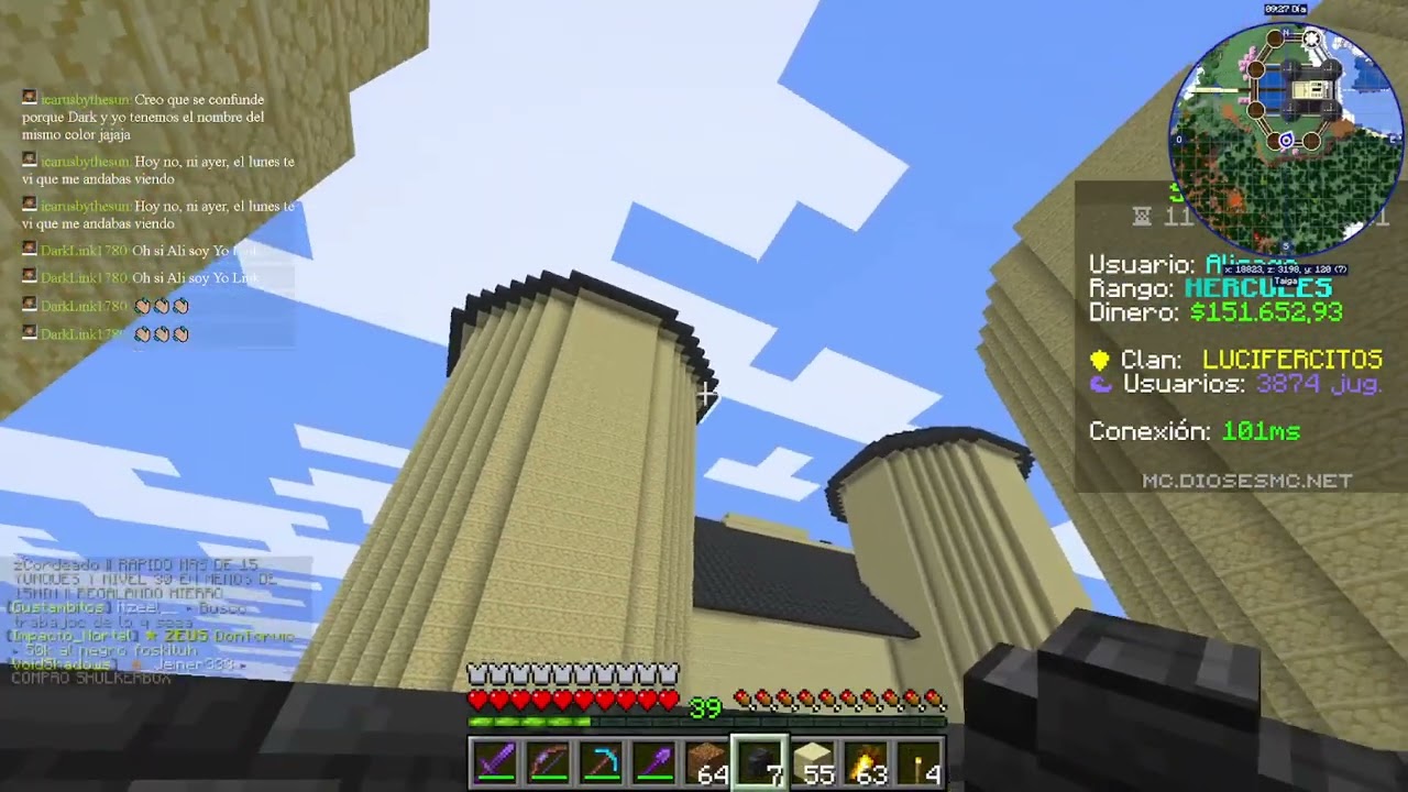 Que tal va el castillo  de vegetta? Dioses Mc 10dic25