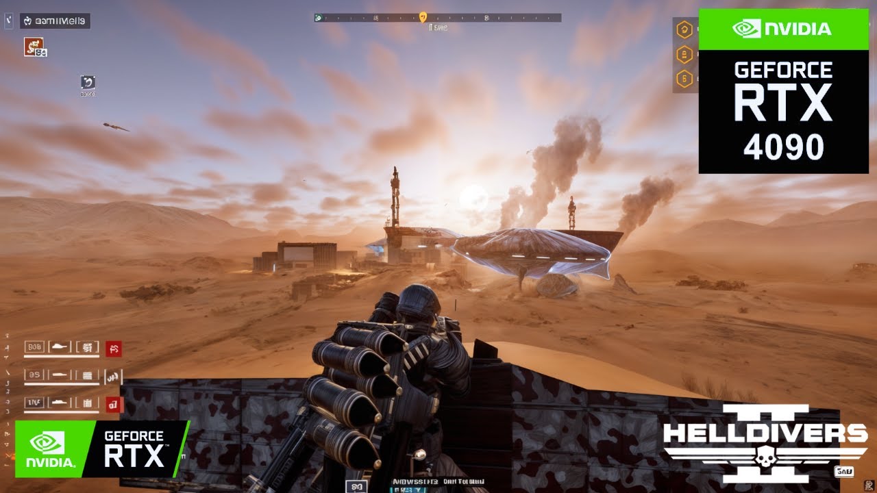 HELLDIVERS 2: GRENADIER BATTLEMENT on RTX 4090 24GB (4K Maximum Graphics)