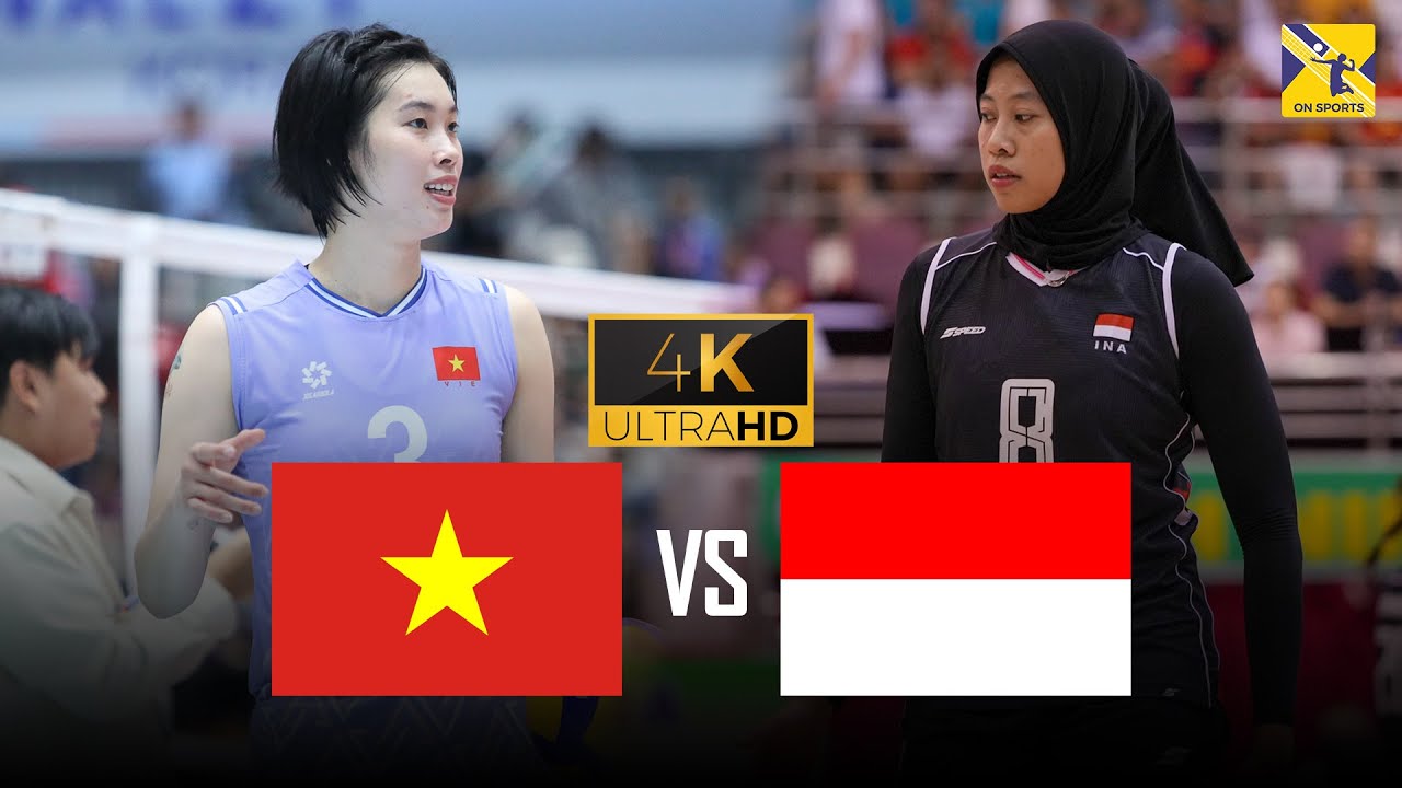 Full 4K | VIỆT NAM vs INDONESIA | Không Bích Tuyền thì đã có Thanh Thúy tỏa sáng tại SEA Games