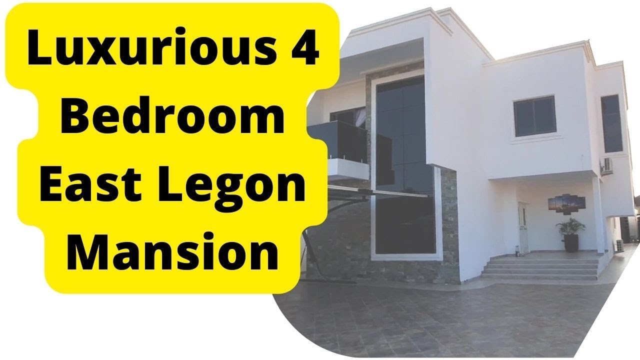 LUXURIOUS 4 BEDROOM HOUSE AT EAST LEGON: HOUSE TOUR