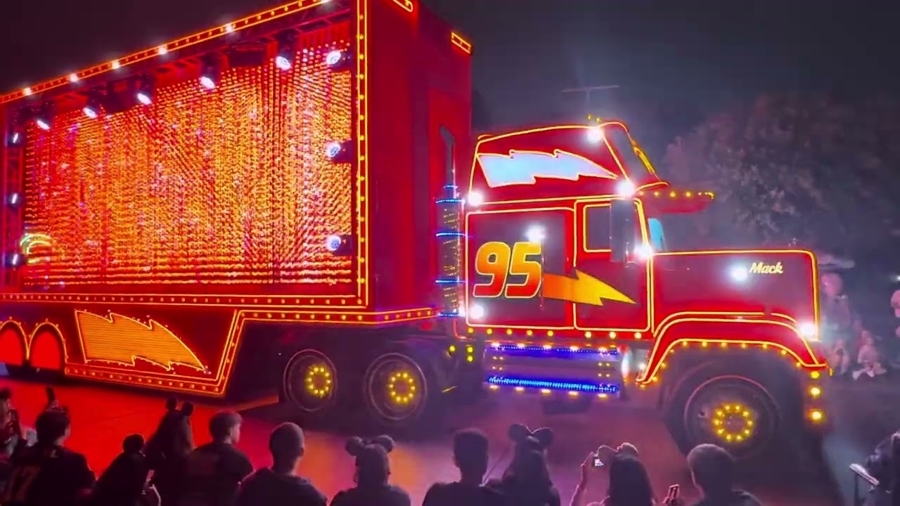 Disneyland California nighttime parade 2025