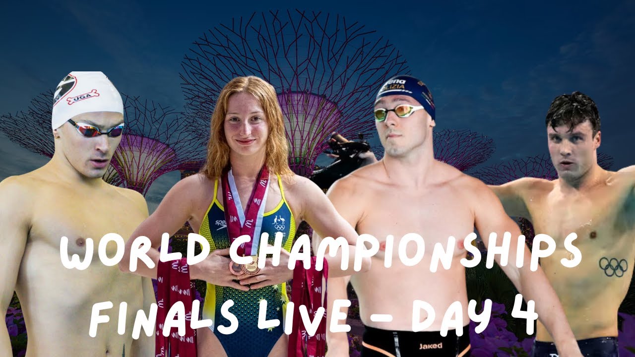 LIVE: Day 4 Finals &ndash; World Championships 2025 | 100 Free Showdown & 200 Fly Drama!