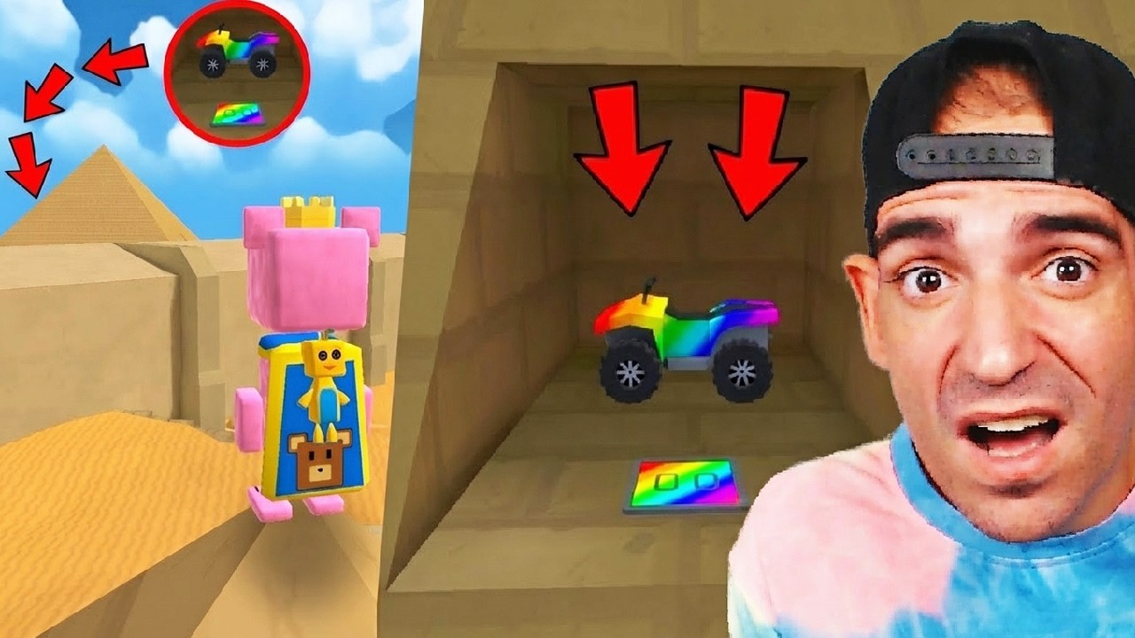 VOLÉ hasta la MOTO ARCOÍRIS SECRETA en Super Bear Adventure! 🏍️🌈