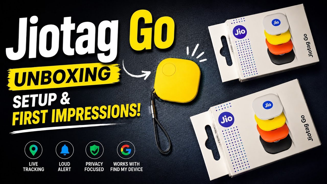 JioTag Go Unboxing, Setup & First Impressions