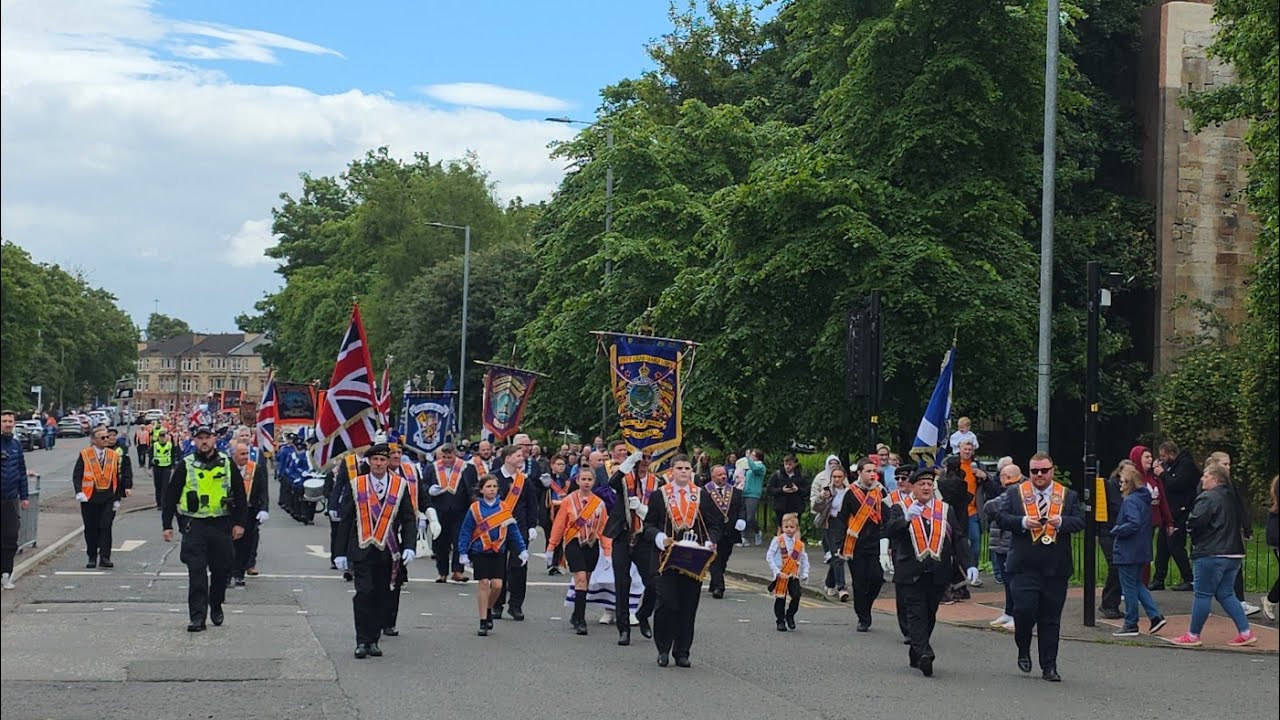 County Grand Orange Lodge of Glasgow Juvenile parade 2026